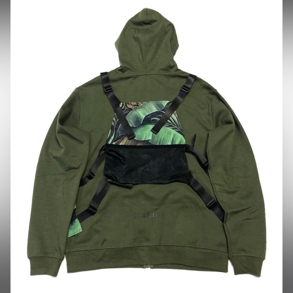 Civilized Hoodie and Pant Set with Detachable Vest
Style# CV5088
Color: Olive - Picture 4 of 5